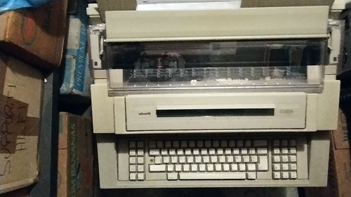 Olivetti macchina per scrivere - macchina,